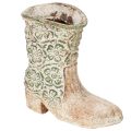 Floristik24 Kukkaruukku cowboy-saapaskasvikenkä vintage kukkakuvio 24 cm