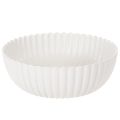 Floristik24 Koristeellinen kulho, uurrettu, suuri koko 25 cm