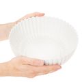 Koristeellinen kulho, uurrettu, suuri koko 25 cm | Floristik24.fi
