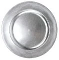 Floristik24 Muovilevyt hopea Ø17cm 10p