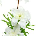 Floristik24 Delphinium keinotekoinen valkoinen 95cm