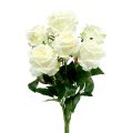 Ruusukimppu valkoinen, kerma 55cm