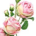 Floristik24 Ruusun oksa vaaleanpunainen 100cm