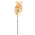 Tekokukka orkidean oksa oranssi filigraani huonekoriste 110cm 3kpl | Floristik24.fi