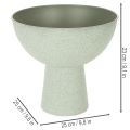Kulho ja teline kasveille, koristekulho, 25 cm | Floristik24.fi