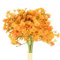Floristik24 Keinotekoinen vauvanhengitys oranssi oksa kukka-asetelmiin 30cm 10kpl