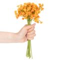 Keinotekoinen vauvanhengitys oranssi oksa kukka-asetelmiin 30cm 10kpl | Floristik24.fi