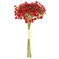 Keinotekoinen vauvanhengitys, punainen, kimppu kukkakoristeena, 30 cm, 10 kpl | Floristik24.fi