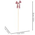 Koristeelliset rusettikukkapellitikut 32 cm 12 kpl | Floristik24.fi