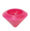 Floristik24 Kelluva kynttilä vaaleanpunaisessa Ø13cm