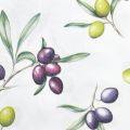 Floristik24 Lautasliinat oliiveilla kesäpöytäkoriste 33x33cm 20kpl