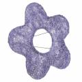 Floristik24 Sisalin kukkamansetit violetti Ø15cm 10kpl