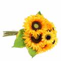 Floristik24 Koristeellinen kukkakimppu auringonkukkakimppu keltainen 30cm