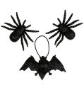 Floristik24 Hämähäkki, lepakkohahmot mustat 10cm, 14cm 3kpl