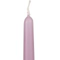 Kapenevat kynttilät Wenzel kynttilät lila 250/23mm 12 kpl | Floristik24.fi