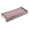 Kapenevat kynttilät Wenzel kynttilät lila 250/23mm 12 kpl | Floristik24.fi