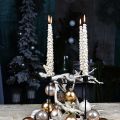 Floristik24 Suippenevat kynttilät kuusikultainen metalli 30mm × 260mm 2kpl