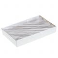 Kartiokynttilät yksivärinen harmaa 34mm x 240mm 4 kpl | Floristik24.fi