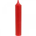 Floristik24 Tankokynttilät lyhyet kynttilät punainen koriste Joulu Ø21/110mm 6kpl
