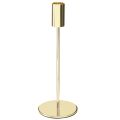 Floristik24 Kultainen metallinen kynttilänjalka moderni 21,5 cm 4 kpl