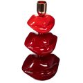 Floristik24 Gloss Lip -kynttilänjalka, moderni muotoilu, 21 cm