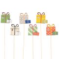 Floristik24 Kasvitusmerkit lahjasetti, puinen kuvio, 31 cm, 12 osaa