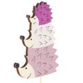 Koristeelliset puutarhavaarat - Värikäs siiliperhe - 34 cm, 12 kpl | Floristik24.fi