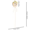 Koristeellinen kurpitsa kasvoilla, halloween-koristeet, 31 cm, 12 palaa | Floristik24.fi
