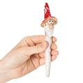 Kääpiöhahmo irrotettavaksi, pitkällä parralla ja sienihatulla, koriste, 17 cm, 2 kpl | Floristik24.fi