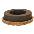 Kukkakoristeinen vaahtomuovirengas OASIS® Renewal® Kukkakoristeinen vaahtomuovirengas Biolit® Rengas 17 cm 2 kpl | Floristik24.fi