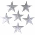 Floristik24 Deco-tähdet hopeaa 4cm 12kpl