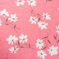 Floristik24 Koristeelliset kangas kukat vaaleanpunaiset 30cm x 3m