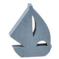 Floristik24 Scatter-koriste puinen purjevenekoriste sininen valkoinen 2cm–6cm 24kpl