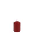 Floristik24 Pilarikynttilät H70mm Ø50mm kynttilät vanha punainen 12kpl