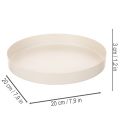 Pyöreä koristeellinen tarjotin kodin asusteille, 20 cm | Floristik24.fi