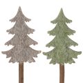 Floristik24 Koristeellinen joulukuusi varressa ruukkuihin ja korkeisiin asetelmiin, 45 cm, 6 kpl