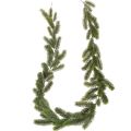 Floristik24 Keinotekoinen vihreä kuusen seppele juhlakoristeeseen, 200 cm