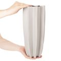 Moderni uurrettu maljakko, korkea koristeellinen maljakko kuivakukille, 38 cm | Floristik24.fi