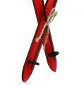 Floristik24 Joulukoristeiden sukset punainen 11,5cm 16kpl