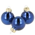 Floristik24 Mini joulupallosetti lasikoriste kuusenoksille 3 cm 22 kpl