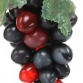 Deco Grape Musta Deco hedelmät keinotekoiset viinirypäleet 15cm