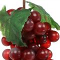 Deco Grape punainen keinotekoinen viinirypäleet Deco hedelmät 22cm