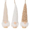 Floristik24 Koristeellinen tonttuhahmo parralla ripustettavaksi, 17 cm, 6 kpl