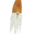 Floristik24 Gnome-pää tulppaharmaa, ruskea 20cm 4kpl