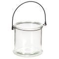 Floristik24 Lasinen riippuvalyhty Ø12cm K12.5cm 2 kpl