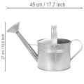 Vintage sinkkikastelukannu, 27 cm - puutarha- ja terassiruukku, metallinen kukkaruukku | Floristik24.fi