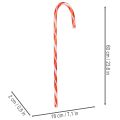 Keinotekoinen karkkitanko joulukoriste 60cm 3kpl | Floristik24.fi
