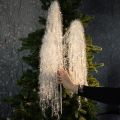 Keinotekoinen talvioksa, valkoinen, luminen ja huurteinen, 70 cm | Floristik24.fi