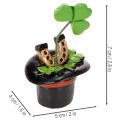 Onnenkalu apila ja kovakuoriainen silinterihatussa, 7 cm, 3 kpl | Floristik24.fi