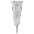 Hautamaljakko harmaa Maljakko kiinni Calla motiivi K32.5cm | Floristik24.fi